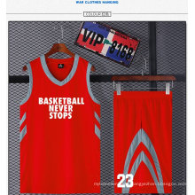 Cool Latest Design Screen Printing Basketball Uniforms Custom Shorts and Tops Cheap Basketball Jerseys for Team Wear
